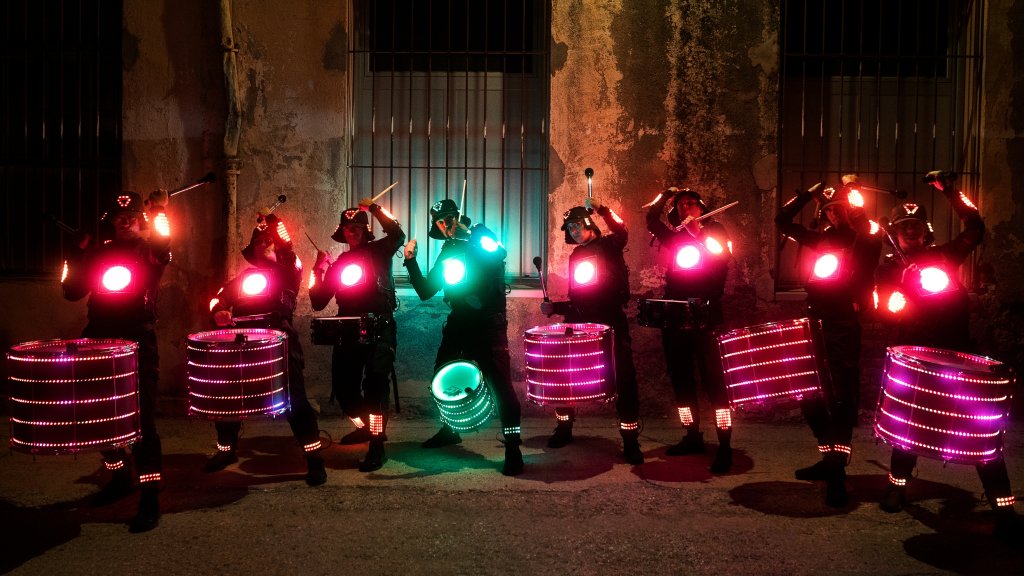 Glowdrums - Cia. Brincadeira